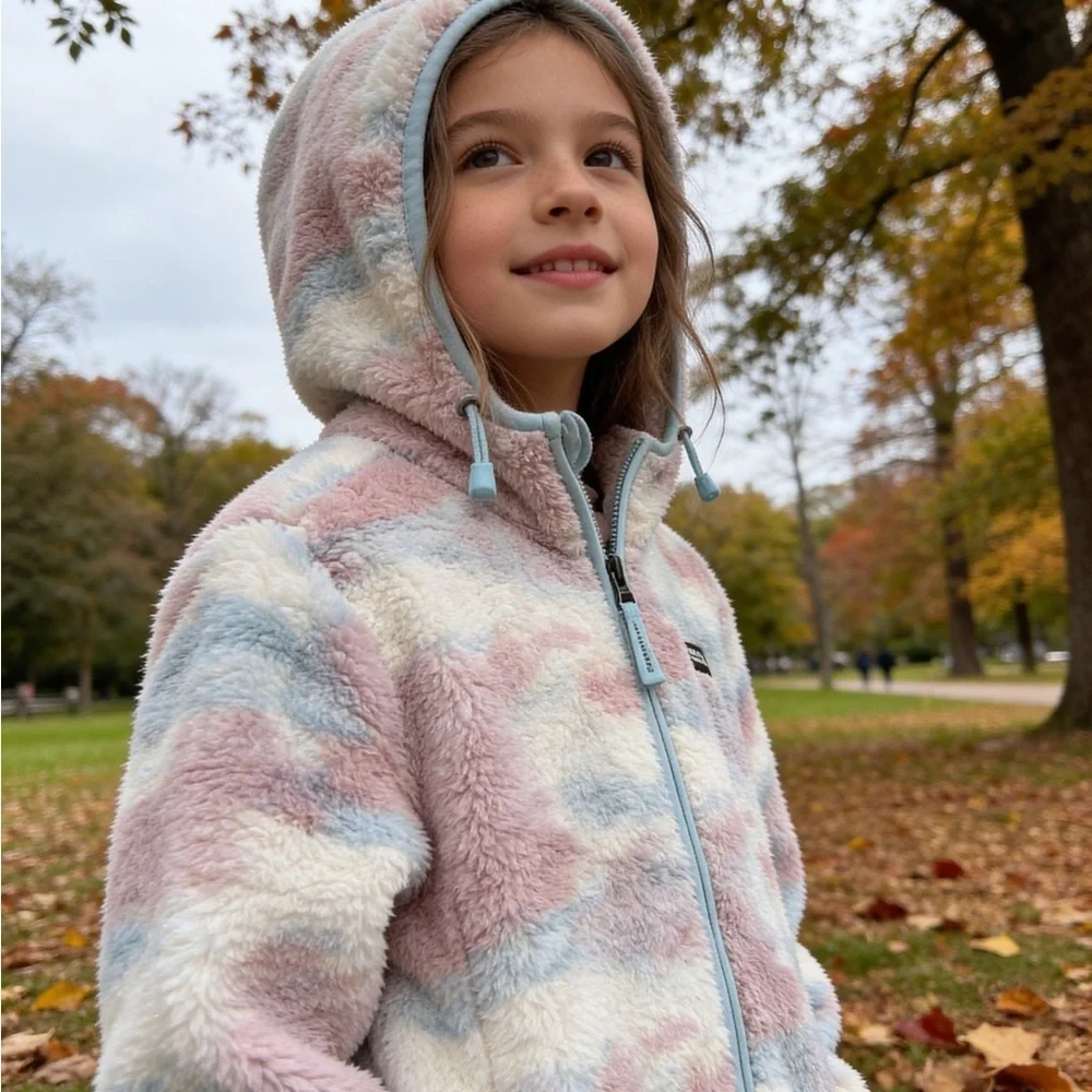 Eddie Bauer Kids Puffer Jacket - Pink and Blue